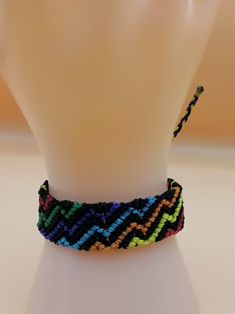 Macrame Rainbow LGBT Pride Bracelet Friendship Bracelet